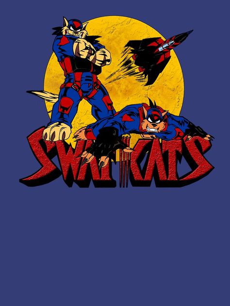 "Swat Kats" T-shirt by steezusnice #Aff , #Ad, #Kats, #Swat, #steezusnice, #shirt Swat Cats, Swat Kats, Nostalgic Cartoons, Random Cartoons, 90s Cartoon Shows, Ninja Turtles Artwork, Tshirt Printing, Shirt Prints, 90s Cartoon