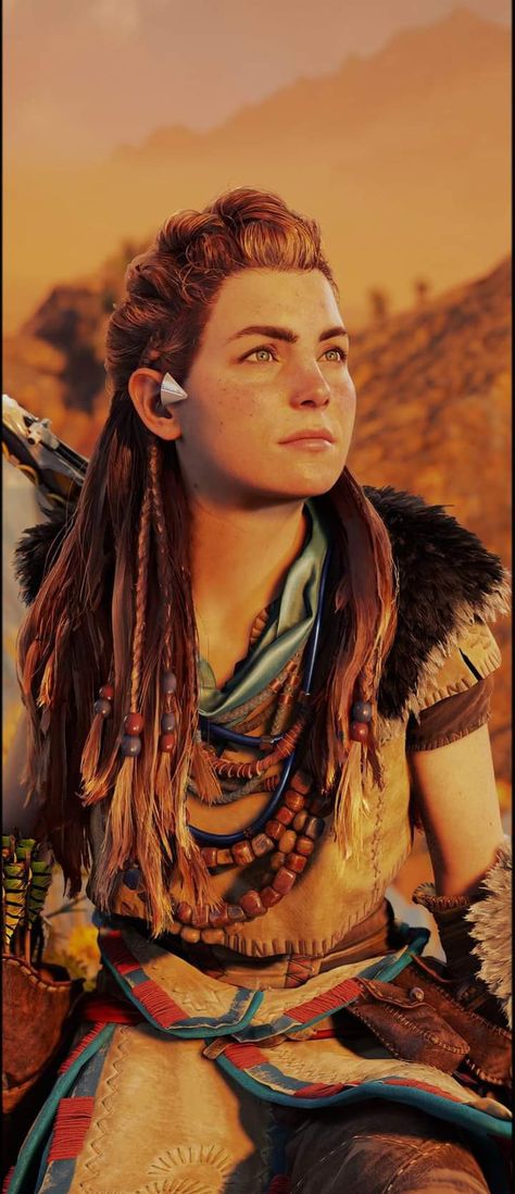 Zero Horizon Dawn, Aloy Concept Art, Horizon New Dawn, Aloy Forbidden West Wallpaper, Horizon Game Wallpaper, Aloy Horizon Zero Dawn Drawing, Horizon Zero Dawn Drawing, Game Characters Wallpaper, Aloy Tattoo