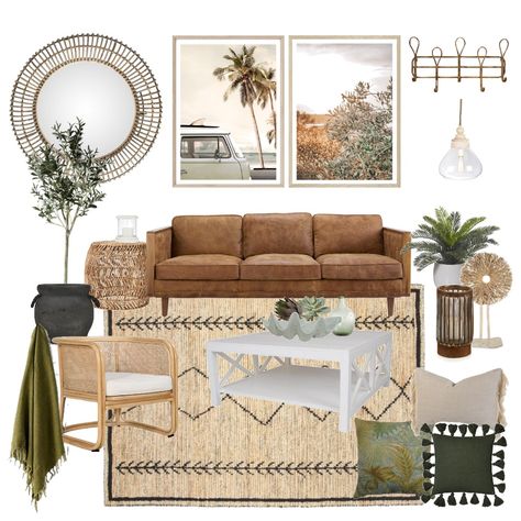 Style Sourcebook, Mood Board Living Room, Lounge Room Styling, Earthy Living Room, Design Mood Board, Villa Style, Home Decor Ideas Living Room, Style Lounge, Interior Design Mood Board