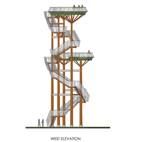 Gallery - Observation Tower / Arvydas Gudelis - 30 Watch Tower Architecture, Observation Tower, Lookout Tower, Unusual Homes, Tower House, Tower Design, Architecture Design Concept, Watch Tower, Water Tower