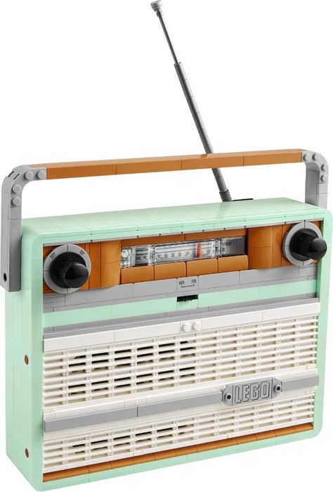 LEGO SYSTEM AU - James Hobbies & Crafts Interior Playground, Art Office Ideas, Woman Cave Ideas, Music Home Decor, Retro Radios, Vintage Technology, Radio Vintage, Retro Gadgets, Retro Radio