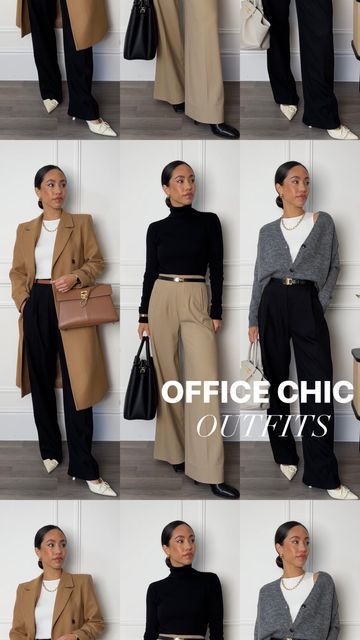 Chic Office Outfit, Outfit Links, Look Casual Chic, Work Wear Outfits, Olivia Miller, Smart Casual Style, Office Chic, Work Style, Chic Office