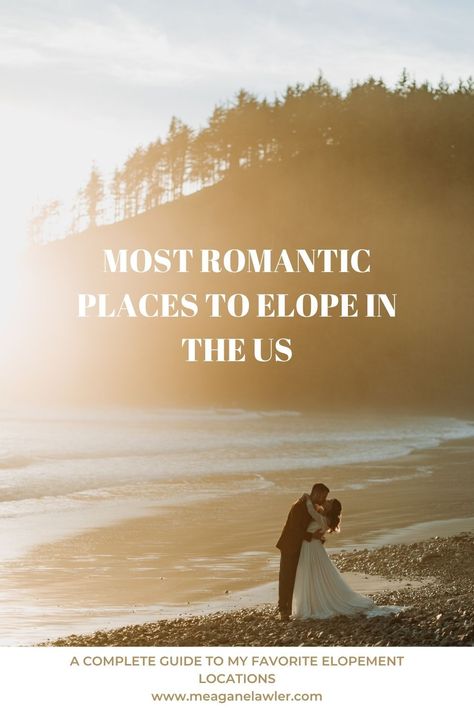 Eloping Ideas Destinations, Elopement Places In Us, Wedding Elopement Ideas Destinations, Beautiful Elopement Locations, Elopement Location Ideas, Elopement Ideas Destination Usa, East Coast Elopement Locations, Us Elopement Destinations, Summer Elopement Ideas