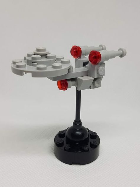 Lego Star Trek, Lego Mini, Star Trek Enterprise, Lego Builds, Uss Enterprise, Lego Parts, Lego Moc, Lego Star, Star Trek