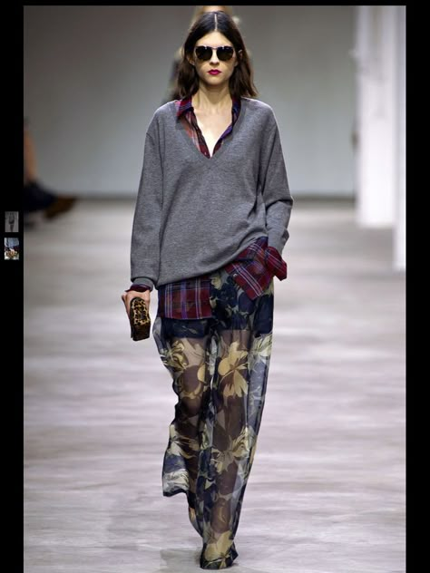 Dries. S/S'13 Neo Grunge, Moda Paris, Fall Inspiration, Fall Collection, Dries Van Noten, Korean Street Fashion, Looks Style, Mode Inspiration, Creative Fashion