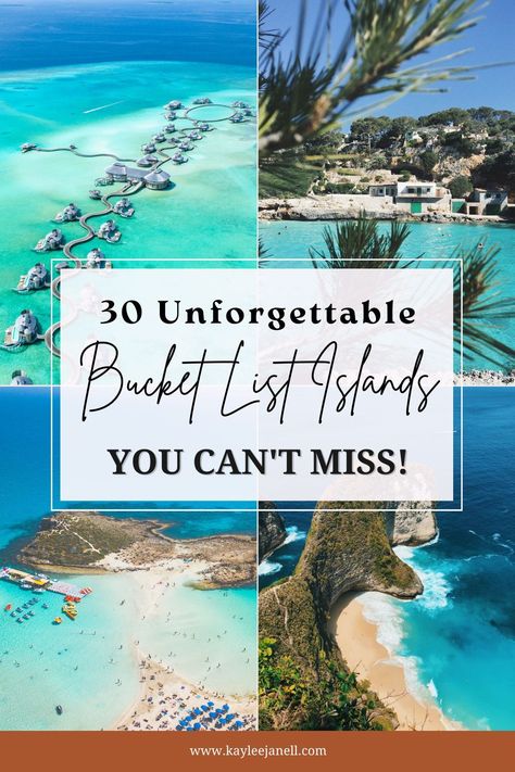 Dreaming of exotic escapes? Explore my list of 30 breathtaking bucket list islands, each with a unique charm and story waiting for you to discover. Your wanderlust journey starts here! Bucket List Travel The World, Bucket List World Travel, Bucket List Trips, Bucket List Travel, Nature Trip, Adventure Couple, Tropical Getaways, Just Imagine, Galapagos Islands