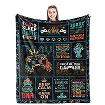 Gamer Blanket, Video Game Gifts, Video Game Lover, Game Gifts, Gifts For Gamers, Game Room Decor, Gamer Gifts, Gaming Gifts, Gifts For Men