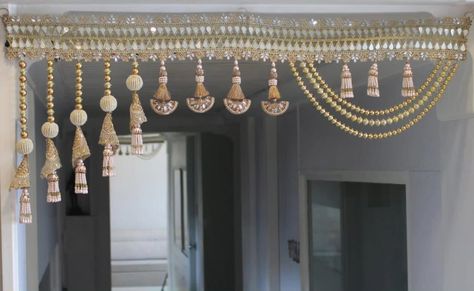 House Entry, Entry Gate, Mirror House, Entry Gates, Box Packing, Diwali Decorations, Door Hanging, Pearl Size, Diwali