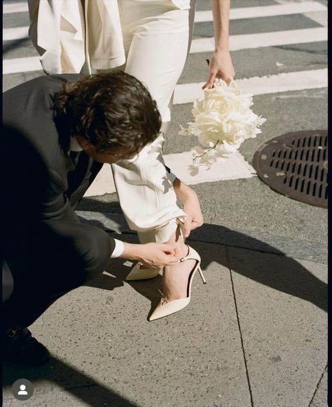 Wedding Editorial Photography, Christie Tyler, Vintage Chanel Earrings, Wedding Money, Ysl Heels, Our Secret, Frankie Shop, Urban Wedding, Film Wedding Photography