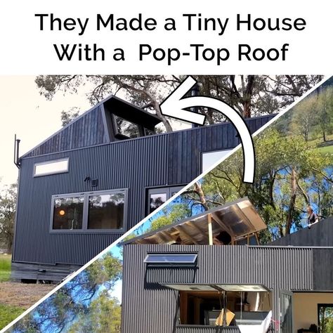 Roof House, Live Big, Pop Top, House Roof, Minimalism Interior, Home House, Tiny Home, Tiny House Design, House Designs