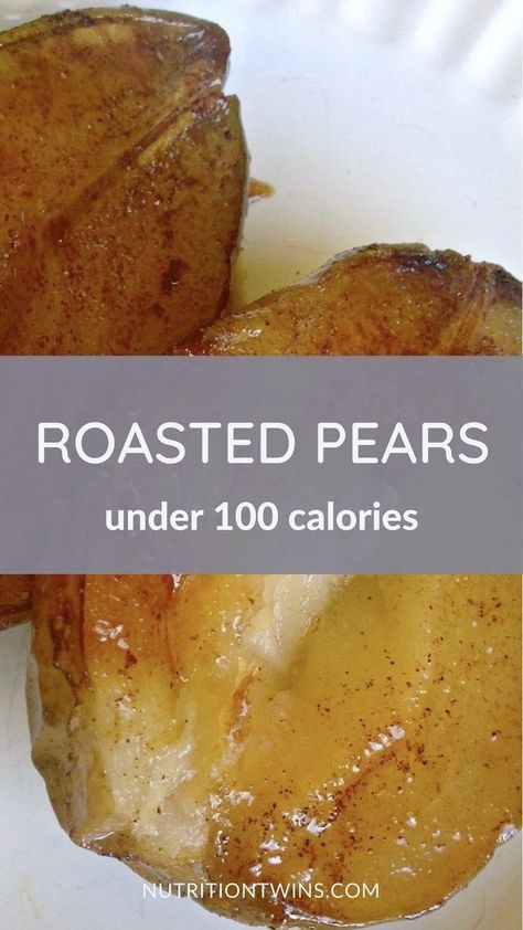 Pear Recipe, Honey Making, Roasted Pears, Healthy Dessert Options, Roasted Pear, Baked Pears, Fall Snacks, Pear Recipes, Chicken Breast Recipes Healthy