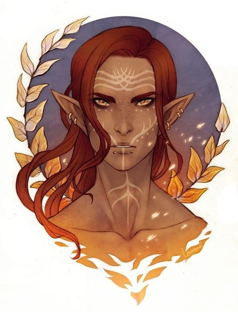 Warhammer Elves, Fictional Stories, Dnd Elves, Male Elf, Punk Boy, Elf Art, Wood Elf, Dragon Age Inquisition, Dnd Art