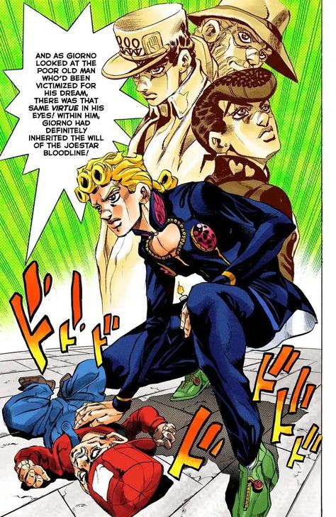 JJBA Golden Wind - Joining the Gang Part 6 Jjba Official Art, Jojo Panels, Jjba Vento Aureo, Jjba Manga, Jojo Stands, Jjba Art, Jojo Manga, Anime Wall Prints !!, Hirohiko Araki