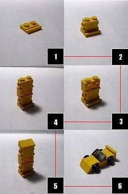 Lego Cars Instructions, Lego Creations Instructions, Car Lego, Lego Basic, Lego Dragon, Lego Transformers, Lego Designs, Micro Car, Lego Club