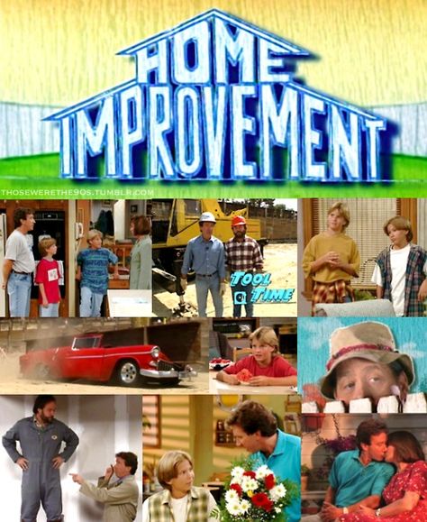 Favorite Television of the ’90s  Home Improvement | 1991-1999 Home Improvement Tv Show, Classic Television, 90s Cartoons, 90s Childhood, Outdoor Quotes, Old Tv Shows, 90s Kids, Old Tv, Wedding Humor