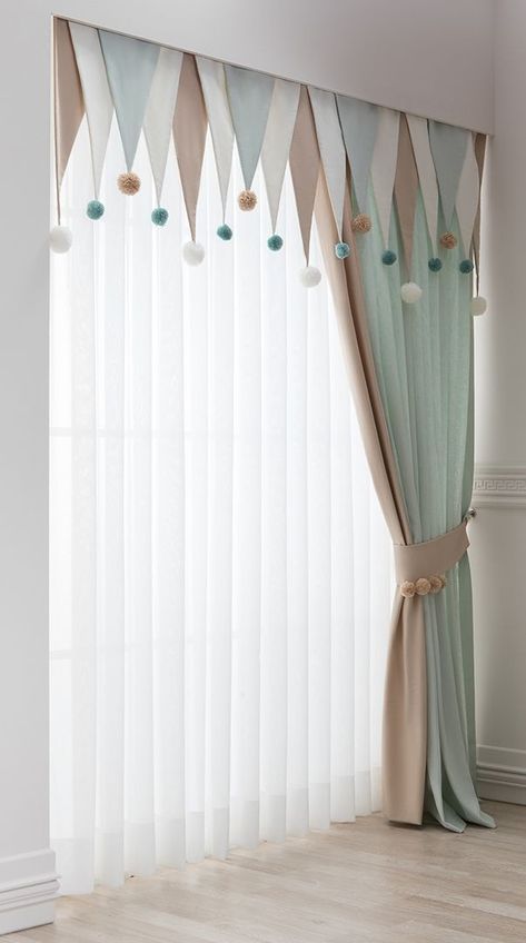 Safari Baby Room, Window Curtain Designs, Baby Room Curtains, Stylish Curtains, Curtains Living, Home Curtains, Baby Bedroom, Curtain Designs, Curtain Decor