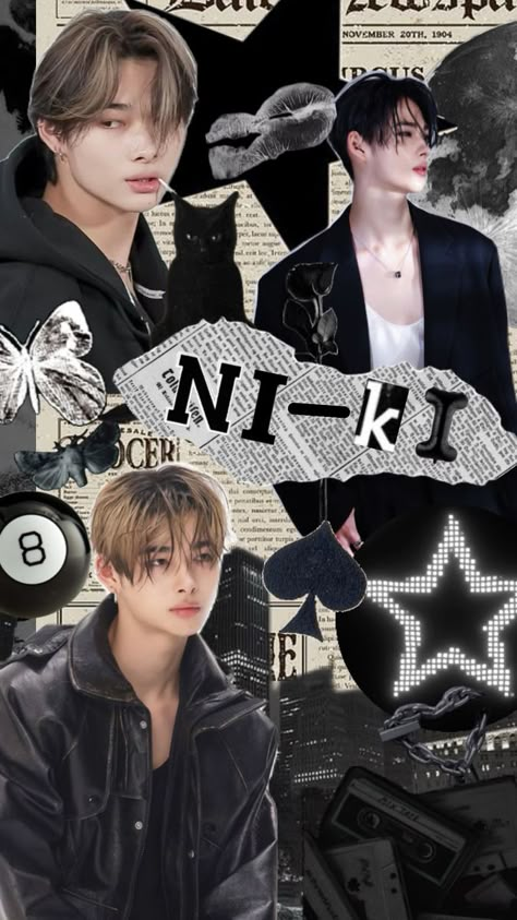 ni-ki collage Cute Lockscreens, Kpop Iphone Wallpaper, Silly Kids, Dream Boyfriend, Boyfriend Wallpaper, Ideal Boyfriend, Stray Kids Chan, The Boy Is Mine, Kpop Entertainment