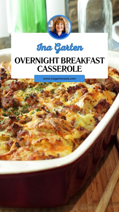 Ina Garten Overnight Breakfast Casserole Breakfast Casserole Reheatable, Christmas Breakfast Casserole With Canned Biscuits, Crockpot Breakfast Casserole With Bread, Overnight Sweet Breakfast Casserole, Food Dolls Breakfast Casserole, Christmas Morning Breakfast Casserole With Hashbrowns, Overnight Breakfast Bake Recipes, Breakfast For 8 People, Ultimate Overnight Slow Cooker Breakfast Casserole