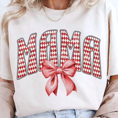 Auntie Shirts, Bow Png, Design Mom, Mom Png, Mama Png, Mama Shirts, Digital Svg, Mama Shirt, Download File