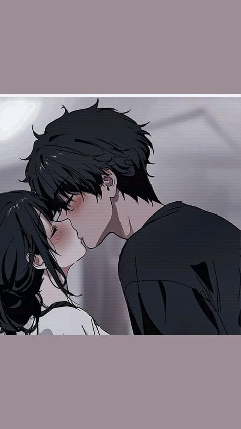 Profile Picture Couple Anime Kiss, Matching Amine Pfps Couple, Anime Aesthetic Couple Kiss, Kiss Pictures, Anime Cupples, Best Anime Couples, Romantic Anime Couples, Cute Anime Profile Pictures, Cute Couple Art