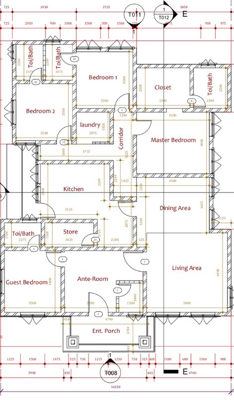 A spacious living space is underated and undermined but the importance even to our well being and sanity can not be over stated. #spaciousplans #architecture #design #plans Five Bedroom Bungalow Floor Plan, Five Bedroom House Plans, Bungalow House Floor Plans, Wes Brown, Four Bedroom House Plans, Modern Bungalow House Plans, Drawing House Plans, Single Storey House Plans, Duplex Floor Plans