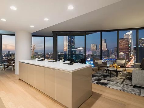 Circa LA Apartment Rentals - Los Angeles, CA | Zillow Sydney Penthouse, High Rise Apartment, Los Angeles Apartments, Apartment View, High Rise Apartments, Resort Style Pool, Entertaining Kitchen, Private Dining Room, Apartment Aesthetic