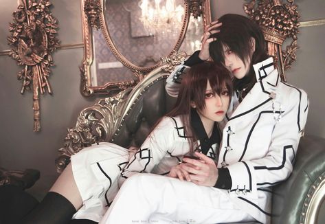 Vampire Knight Cosplay, Yuki And Zero, Anime Festival, Vampire Knight Kaname, Vampire Knight Yuki, Knight Cosplay, Yuki Kuran, Hakken Ryou, Matsuri Hino