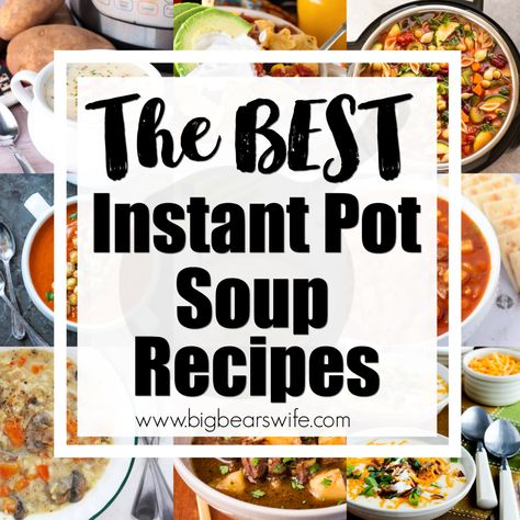 Vegetable Soup Instant Pot, Chicken Big, Homemade Pimento Cheese, Soup Instant Pot, Southern Banana Pudding, Crab Stuffed Mushrooms, Kitchen Big, Pimento Cheese Recipes, Instant Pot Soup Recipes