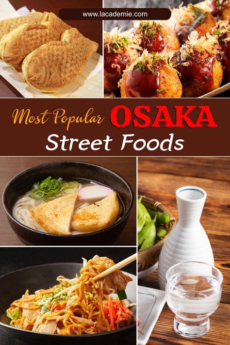 Explore Osaka's street food scene with our Pin "Osaka Street Foods". Discover famous bites like takoyaki, okonomiyaki & kushikatsu. A must-see for foodies & travelers alike. Izakaya Food, Teppanyaki Recipe, Japanese Street Food Recipes, Osaka Food, Japan Street Food, Japanese Food Traditional, Easy Sandwich Recipes, Japanese Street Food, Asian Street Food