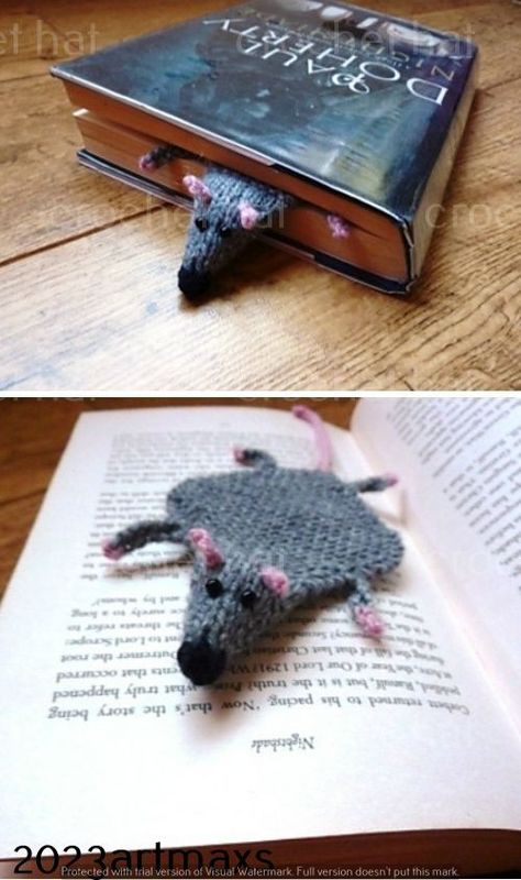 One-Hour Newborn Beanie - Free Crochet Guide Rat Bookmark, Fun Crochet Projects, Diy Crochet Projects, Free Knitting Pattern, Cute Crafts, Cute Crochet, Crochet Crafts, Diy Crochet, Crochet Designs