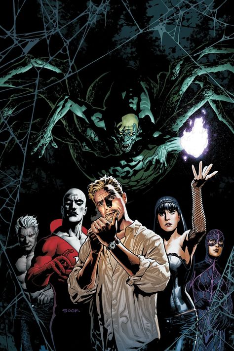 Justice League Dark Vol 1 9 | DC Database | Fandom Klarion The Witch Boy, Haunting Images, Justice League Art, Zatanna Dc Comics, League Art, Bad Robot, Johnny Blaze, Jj Abrams, Justice League Dark