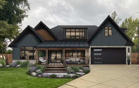 The 15 Best Benjamin Moore Exterior Paint Colors for 2022 - brick&batten Best Benjamin Moore Paint Colors, Benjamin Moore Exterior Paint Colors, Benjamin Moore Exterior Paint, Benjamin Moore Paint Colors, Benjamin Moore Exterior, Cabin Exterior, Casas The Sims 4, Paint Colors Benjamin Moore, Benjamin Moore Paint