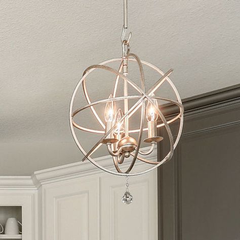 Sphere Chandelier, Crystorama Lighting, Transitional Lighting, Kitchen Island Linear Pendant, Chandelier Crystal, Globe Chandelier, Cool Floor Lamps, Incandescent Lamp, Mini Chandelier