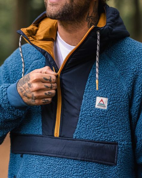 Woodland Recycled Polar-lined Sherpa Fleece Blue Metal - Passenger- #Blue #Fleece #Passenger #Polarlined #Recycled #Sherpa #steel #Woodland Check more at https://howcandothis.com/manstyle/woodland-recycled-polar-lined-sherpa-fleece-blue-metal-passenger/ Winter Essentials For Men, Outdoors Outfits, Woodland Trail, Summer Road Trip Essentials, Patagonia Style, Best Winter Coats, Forward Thinking, Blue Steel, Mens Fleece