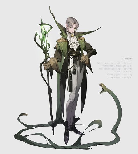 "S. wizard" by JiyuB Anime Wizard, Wizard Drawings, Female Wizard, Dnd Wizard, Concept Art Character, Dnd Art, Witch Art, Fantasy Armor, Game Character Design