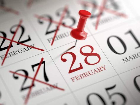 The Bizarre Reason February Only Has 28 Days #february #worstmonth #didyouknow #28days #history #calendar Roman Kings, Roman Calendar, Leap Day, Days In February, Income Tax Return, Leap Year, February Birthday, Odd Numbers, Birthday Calendar