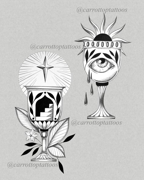 •available tattoo designs• Are you ready for your next tattoo? chalice artworks available to be tattooed ✨ 30%off flash designs for August Appointments 🌸to book you can either - 1. visit the @tenderfootstudio flash shop to purchase/book online or 2. fill out the submission form linked in my bio and you will be emailed a booking link🌸 •designs will be finished in my style tattoo, black and grey only •placement and sizing for all of these are very flexible, see a few suggestions above •e... Goblet Tattoo Design, Goblet Tattoo, Chalice Tattoo, Tattoo Black And Grey, Flash Designs, Blackwork Designs, Flash Design, Style Tattoo, Tattoo Black