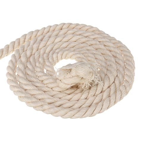 8mm 45M 1.1KG Macrame Rope Natural Beige Cotton Twisted Cord For Handmade Enthusiasts Hand Craft DIY Bohemia Wedding, Arch Decoration Wedding, How To Make Rope, Hand Craft, Macrame Cord, Craft Diy, Cotton Rope, Natural Cotton, Dream Catcher