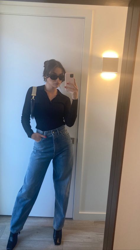 Hailee Steinfeld Instagram, Hailee Steinfeld Outfits, Hailee Steinfeld Style, Kate Bishop, Hailee Steinfeld, American Actress, Selfies, My Girl, Mom Jeans