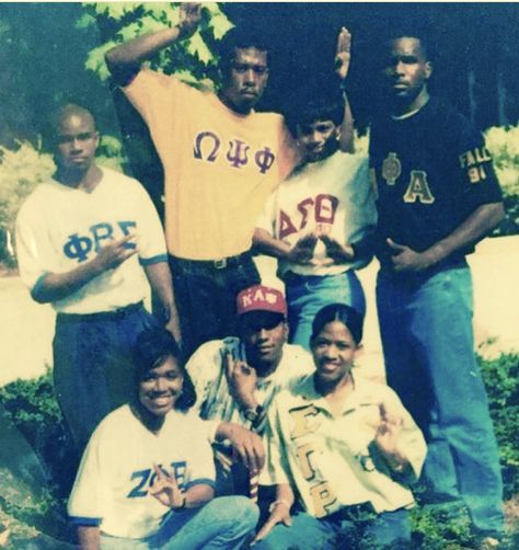 The Devine Nine Tuskeegee University 1994. Divine Nine Greek Sorority, D9 Greeks, College Aesthetic Hbcu, Alpha Phi Ivy League, Nift Delhi College, Devine Nine, Welcome To The Ivy League Alpha Phi, College Collage, Black Fraternities