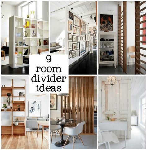 Separate Rooms Without Walls, Dividing Rooms Without Walls, How To Divide A Room, Divided Living Room, Living Room Divider Ideas, Room Divider Ideas Bedroom, Long Narrow Rooms, Bedroom Divider, Room Divider Ideas