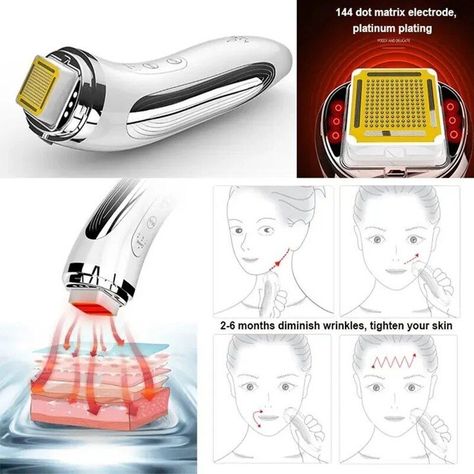 RF Radio Frequency Facial Rejuvenation Device: Dot Matrix Skin Tightening & Wrinkle Remover Tag a friend who would love this! FAST US Shipping Get it here ——> https://prehype.shop/rf-radio-frequency-facial-rejuvenation-device-dot-matrix-skin-tightening-wrinkle-remover/ #online #empire Radio Frequency Facial, Radio Frequency Skin Tightening, Tighten Facial Skin, Lifting Devices, Facial Rejuvenation, Massage Machine, Facial Massage, Radio Frequency, Youthful Skin