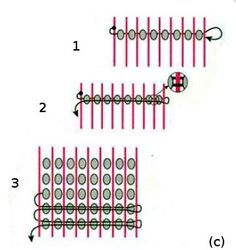 how to make a beading loom out of a book Bead Bracelet Patterns Easy, How To Do Bead Looming, Beaded Loom Bracelets Tutorial, How To Finish Loom Bead Bracelet, Loom Beading Tutorial, Bead Loom Bracelets Tutorial, Loom Beading For Beginners, Loom Bracelets Tutorial, Bead Loom Tutorial