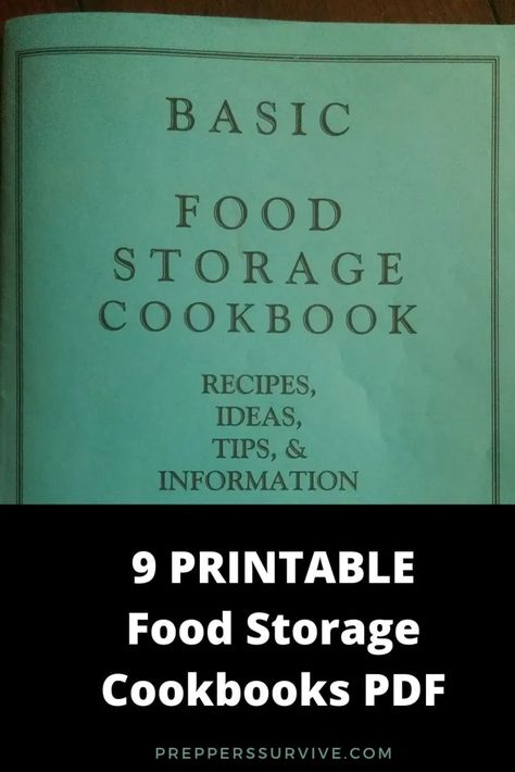 Lds Food Storage, Preppers Food Storage, Food Storage Recipes, Preppers List, Survival Prepping Diy, Emergency Preparedness Food Storage, Mobile Market, Prepper Food, Preppers Pantry