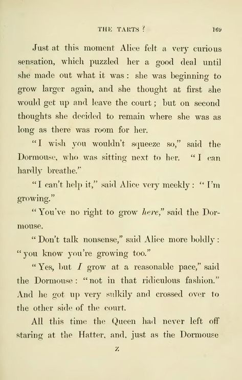 Page:Lewis Carroll - Alice's Adventures in Wonderland.djvu/189 - Wikisource, the free online library Old Novel Pages Aesthetic, Page Of Book Aesthetic, Old Books Aesthetic Pages, Love Book Pages, Aesthetic Book Pages, Alice In Wonderland Book Pages, Random Book Pages, Book Pages Aesthetic, Alice And Wonderland