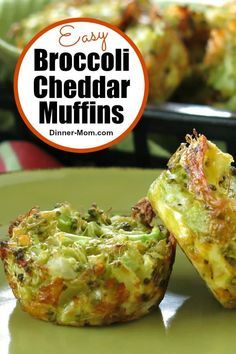 Broccoli Muffins, Cheddar Muffins, Sandwich Wrap, Baking Powder Uses, Low Carb Diet Recipes, Low Carb Dinner Recipes, Broccoli Cheddar, Broccoli Recipes, Low Carb Dinner