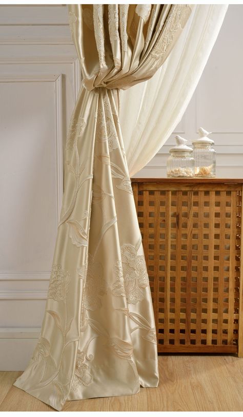 European Luxury Max Blackout Curtain Peony Flower Curtain Bedroom Curtain (One Panel) Curtains Over French Doors, French Doors Curtains, Curtains On Windows, Curtains The Musical, Target Curtains, Wallpapers Home, Curtain Bedroom, French Door Curtains, Unique Curtains