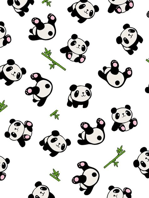 Design Panda Pattern Wallpaper, Panda Theme Wallpaper, Iphone Cute Home Screen, Cute Panda Wallpaper Iphone, Wallpaper Panda, Panda Wallpaper Iphone, Panda Background, Panda Artwork, Panda Images