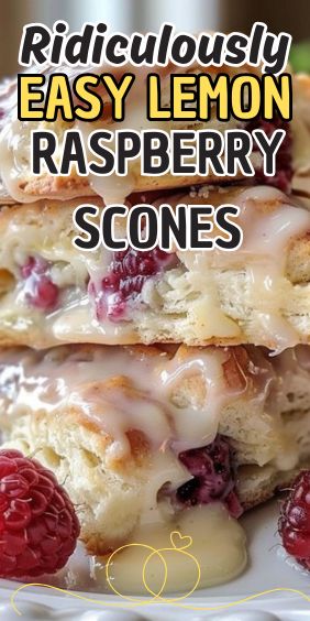 Ridiculously Easy Lemon Raspberry Scones Lemon Raspberry Scones Recipe, Ridiculously Easy Lemon Raspberry Scones, Raspberry Scones Recipe Easy, Scones Recipe Easy 3 Ingredients, Raspberry Lemon Scones, Raspberry Lemon Cookies, Lemon Raspberry Scones, Lemon Raspberry Cookies, Raspberry Scone