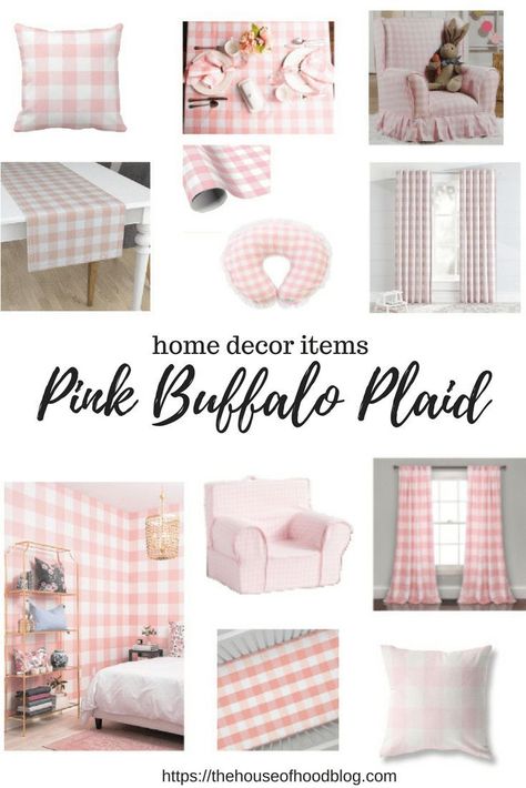 Pink Buffalo Plaid home decor is perfect for anywhere in your home!  This print looks great as a pop of color in a living room, entry way, kitchen, or a bedroom.  I am a sucker for blush, and this print is subtle and perfect.  #homedecor #buffaloplaid #buffalocheck #blush #shabbychic #countrystyle #farmhouse #farmhousedecor #toddlerroom #nurserydecor Entry Way Kitchen, Plaid Home Decor, Pink Buffalo Plaid, Farm Bedroom, Toddler Decor, Living Room Entry, Floral Nursery Decor, Toddler Rooms, Mom Bloggers